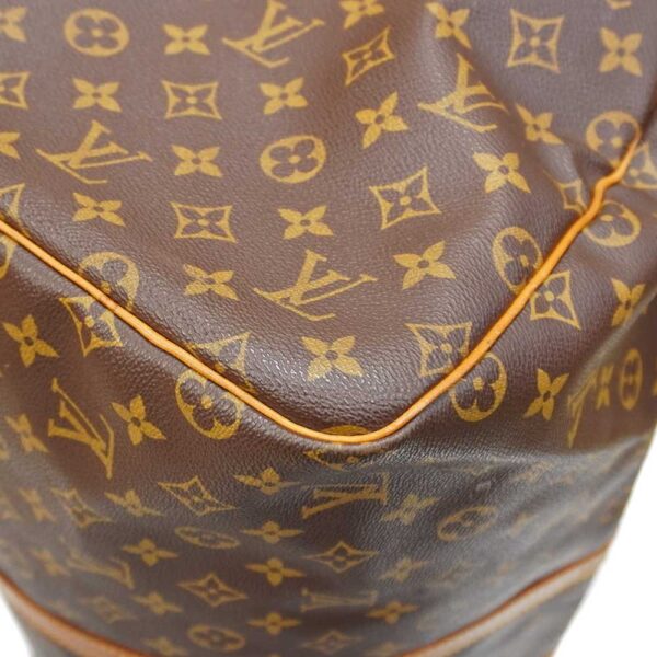 21 2559 5 Louis Vuitton Keepall 55 Monogram Canvas Travel Bag Brown