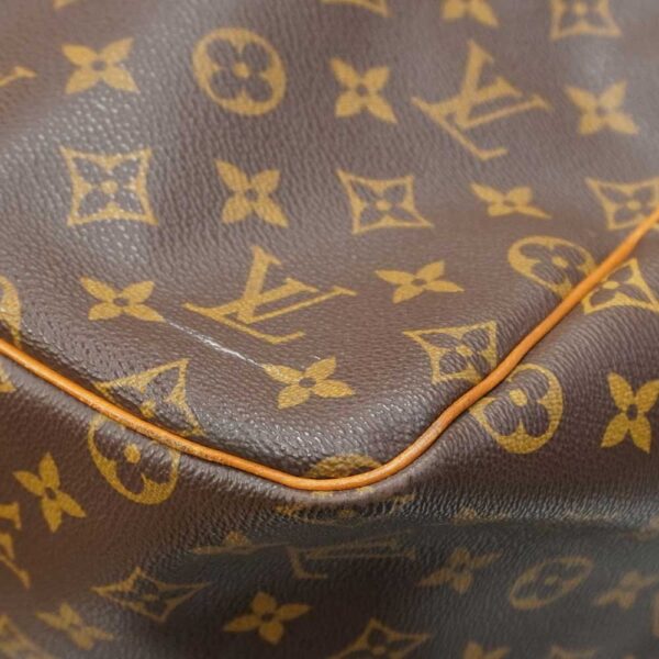 21 2559 6 Louis Vuitton Keepall 55 Monogram Canvas Travel Bag Brown