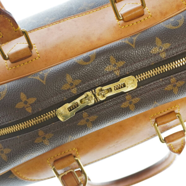 21 3018 8 Louis Vuitton Deauville Monogram Canvas Vanity Bag Brown