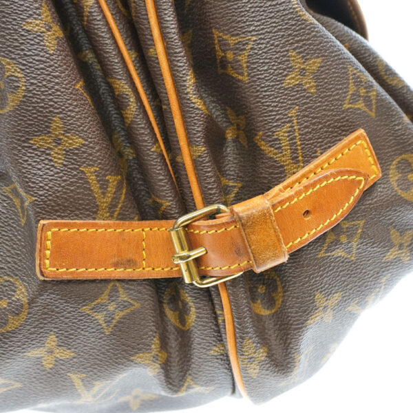 21 3021 6 Louis Vuitton Saumur 35 Monogram Canvas Crossbody Bag Brown