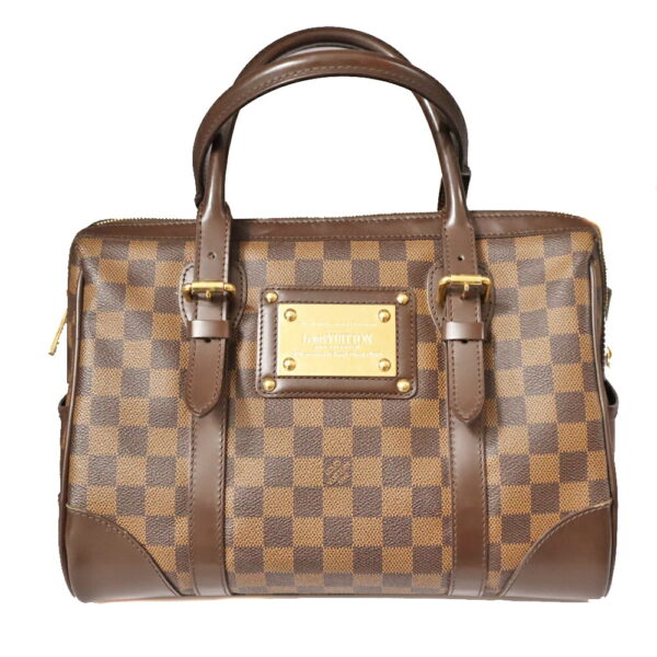 21 3142 1 Louis Vuitton Berkley Shoulder Bag Damier Canvas Brown