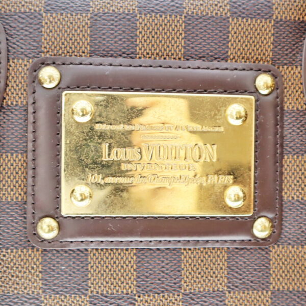 21 3142 6 Louis Vuitton Berkley Shoulder Bag Damier Canvas Brown