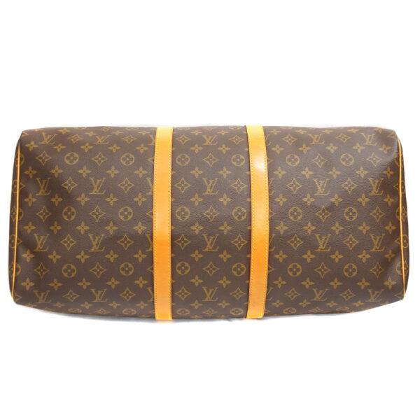 21 3219 4 Louis Vuitton Keepall 55 Monogram Canvas Bag Brown