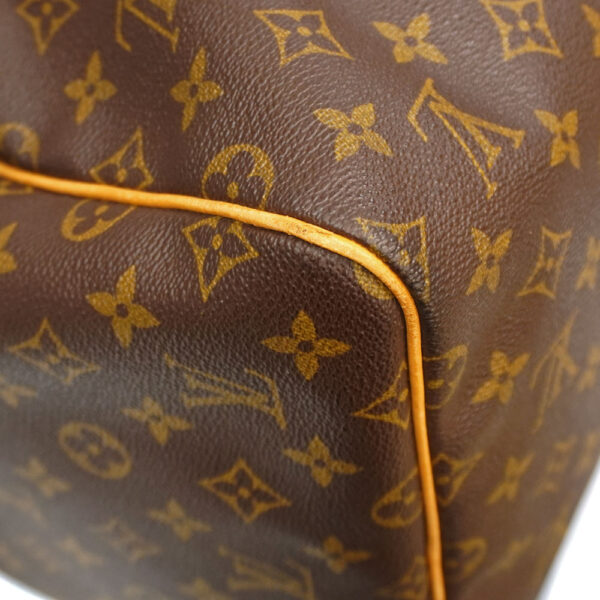 21 3219 6 Louis Vuitton Keepall 55 Monogram Canvas Bag Brown