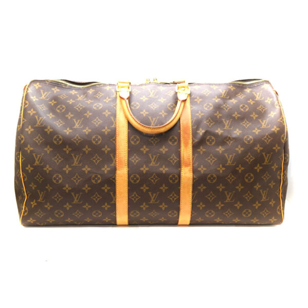 21 3235 1 Louis Vuitton Keepall 55 Bag Monogram Brown