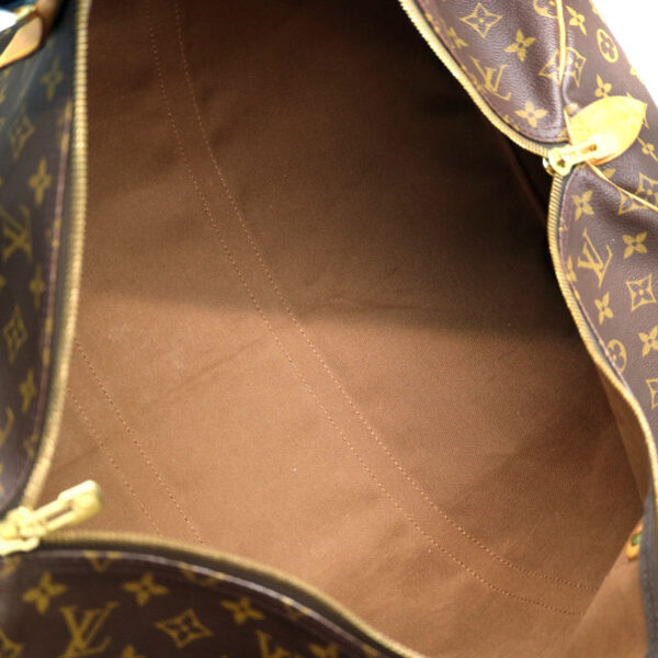 21 3235 10 Louis Vuitton Keepall 55 Bag Monogram Brown