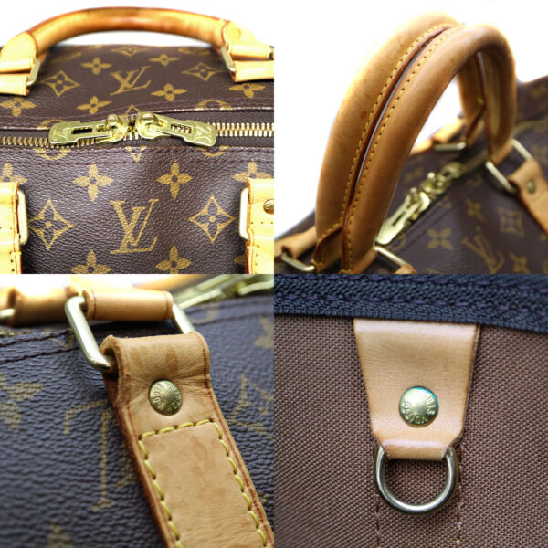 21 3235 9 Louis Vuitton Keepall 55 Bag Monogram Brown