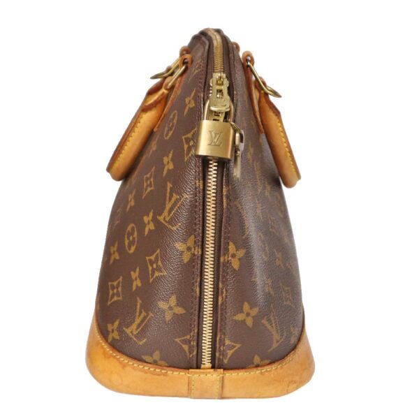 21 3588 3 Louis Vuitton Alma Handbag Monogram Canvas Brown