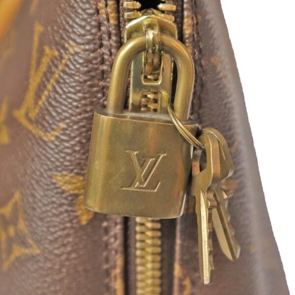 21 3588 9 Louis Vuitton Alma Handbag Monogram Canvas Brown