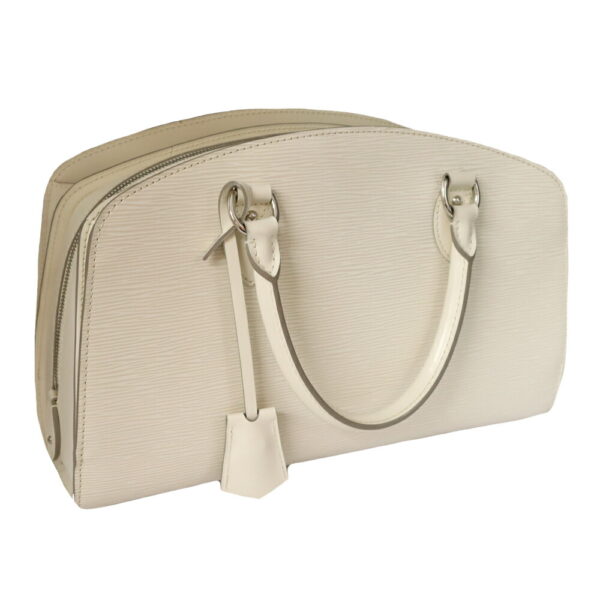 21 3708 1 Louis Vuitton Pont Neuf PM Handbag Epi Leather White