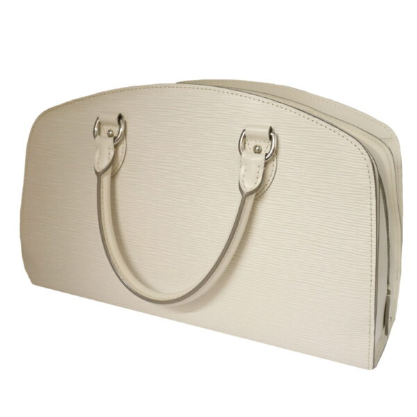 21 3708 2 Louis Vuitton Pont Neuf PM Handbag Epi Leather White