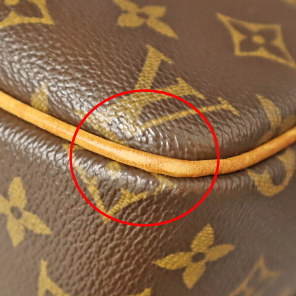 21 3717 13 Louis Vuitton Reporter PM Shoulder Bag Monogram Canvas Brown