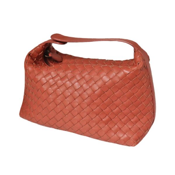 21 3726 Bottega Veneta Handbag Leather Coral Pink