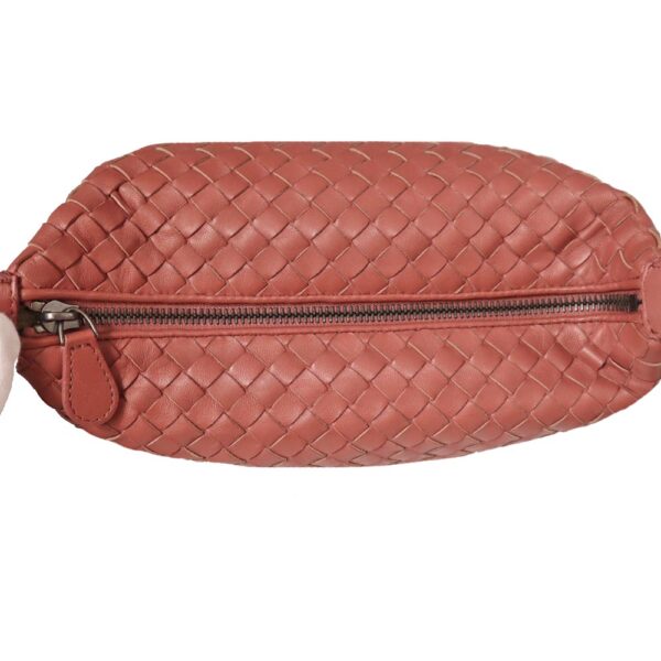 21 3726 7 Bottega Veneta Handbag Leather Coral Pink