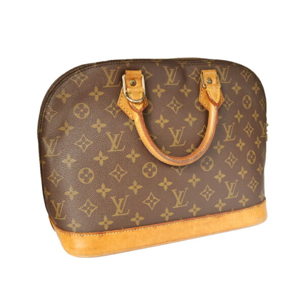 21 3767 1 Louis Vuitton Alma Handbag Monogram Canvas Brown