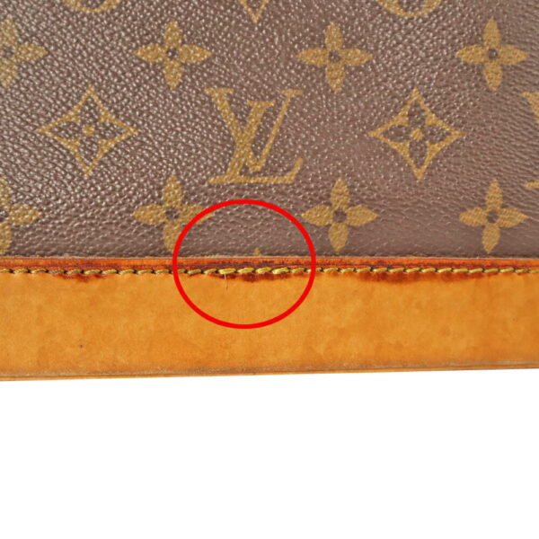 21 3767 10 Louis Vuitton Alma Handbag Monogram Canvas Brown