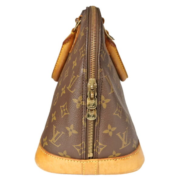 21 3767 3 Louis Vuitton Alma Handbag Monogram Canvas Brown