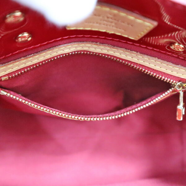 21 3829 7 Louis Vuitton Lead PM Handbag Monogram Vernis Red