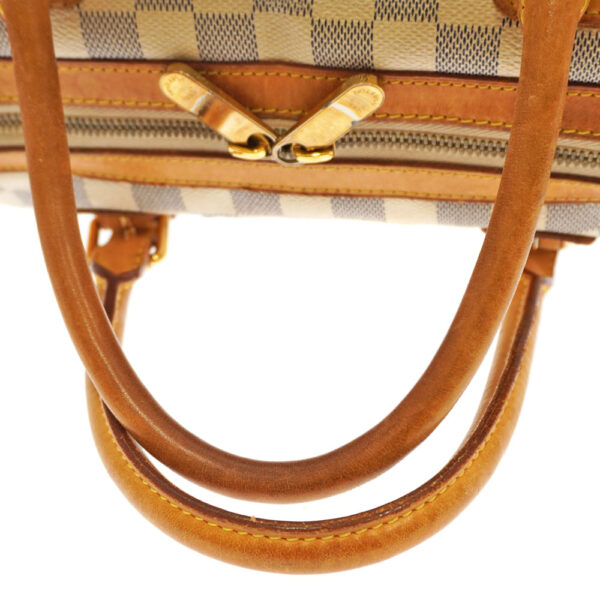 21 3837 9 Louis Vuitton Berkley Damier Azur Handbag White