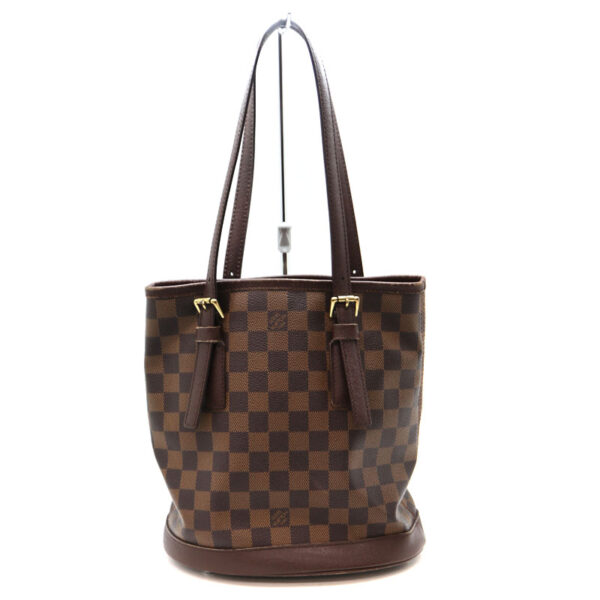 21 3848 1 Louis Vuitton Marais Handbag Damier Brown