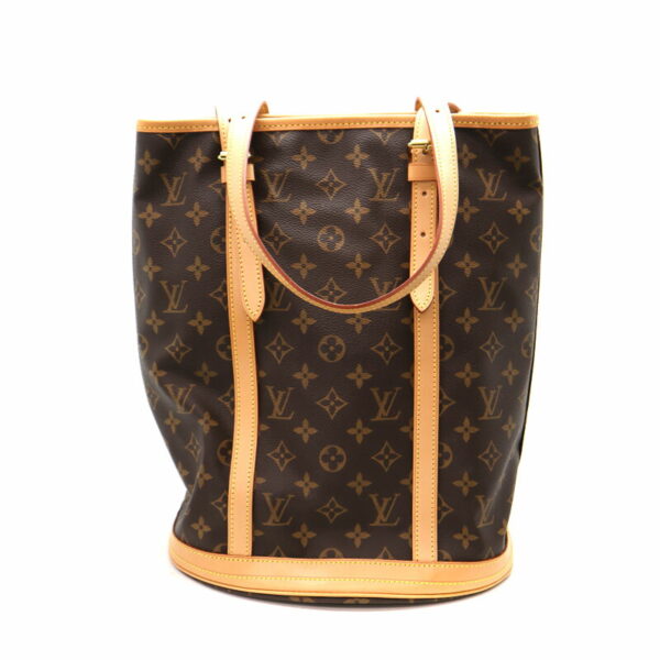 21 3864 1 Louis Vuitton Bucket GM Tote Bag Monogram Brown