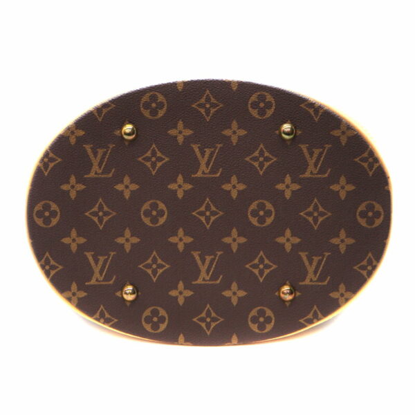 21 3864 5 Louis Vuitton Bucket GM Tote Bag Monogram Brown