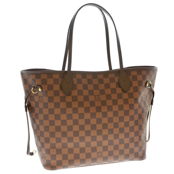 21 3966 Louis Vuitton Neverfull MM Tote Bag Canvas Brown