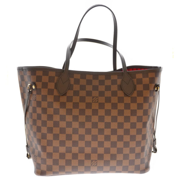 21 4002 3 Louis Vuitton Neverfull MM Tote Bag Canvas Brown