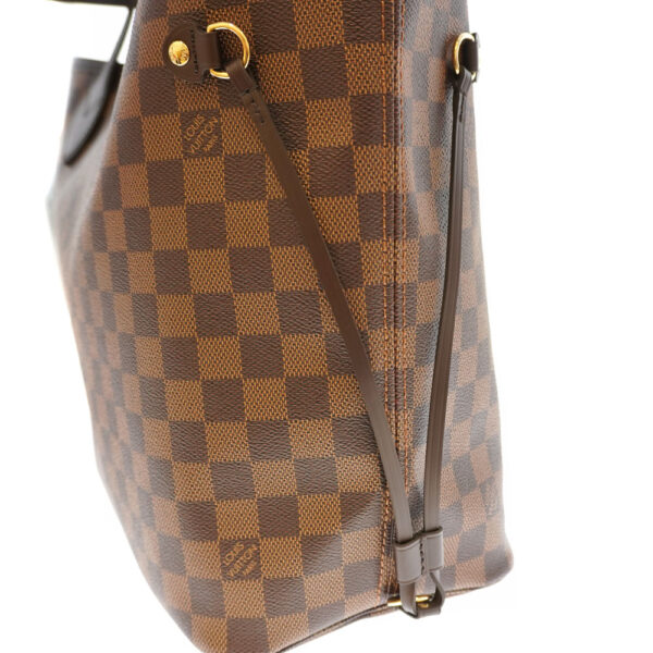 21 4002 6 Louis Vuitton Neverfull MM Tote Bag Canvas Brown