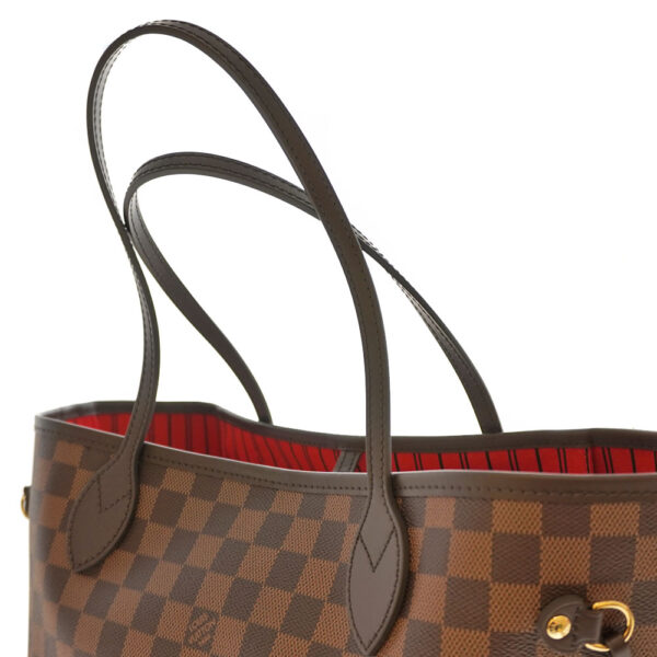 21 4002 7 Louis Vuitton Neverfull MM Tote Bag Canvas Brown