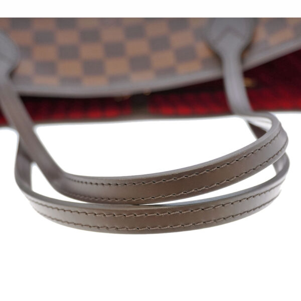 21 4002 8 Louis Vuitton Neverfull MM Tote Bag Canvas Brown