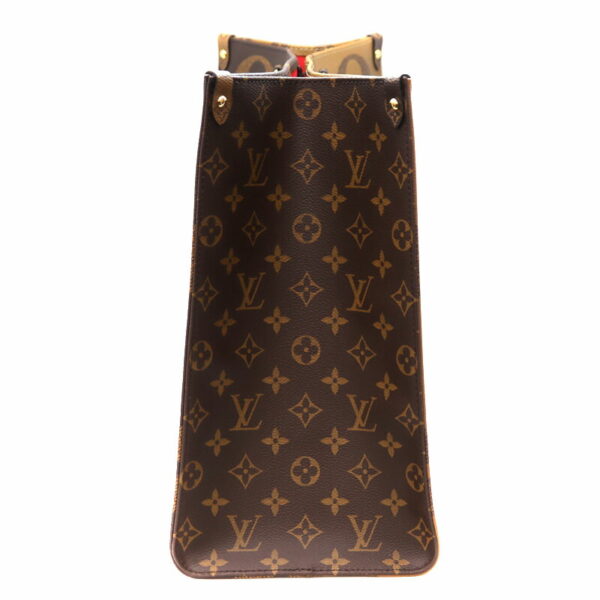 21 4003 4 Louis Vuitton On the Go GM Tote Bag Monogram Brown Camel