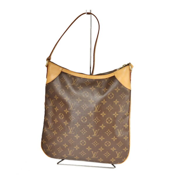 21 4087 2 Louis Vuitton Odeon MM Shoulder Bag Monogram Canvas Brown