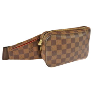 21 4098 1 Louis Vuitton Pochette Accessoire Damier Azur Hand Cosmetic White Accessory Pouch