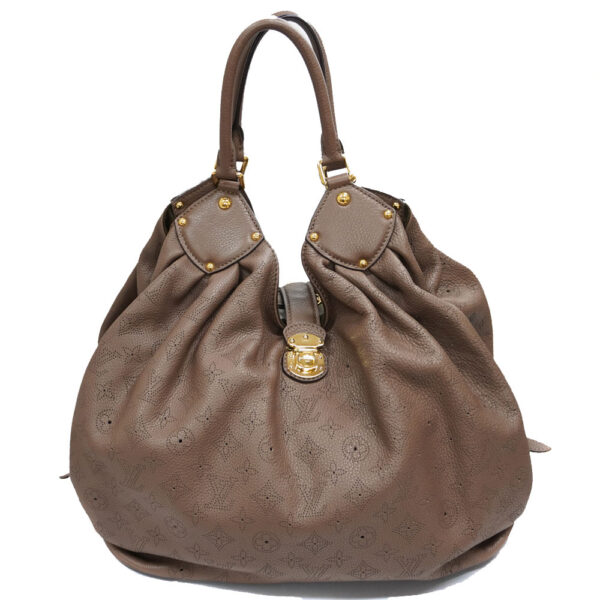 21 4119 6 Louis Vuitton Mahina XL Tote Bag Canvas Brown