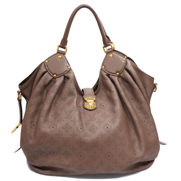 21 4119 Louis Vuitton Mahina XL Tote Bag Canvas Brown