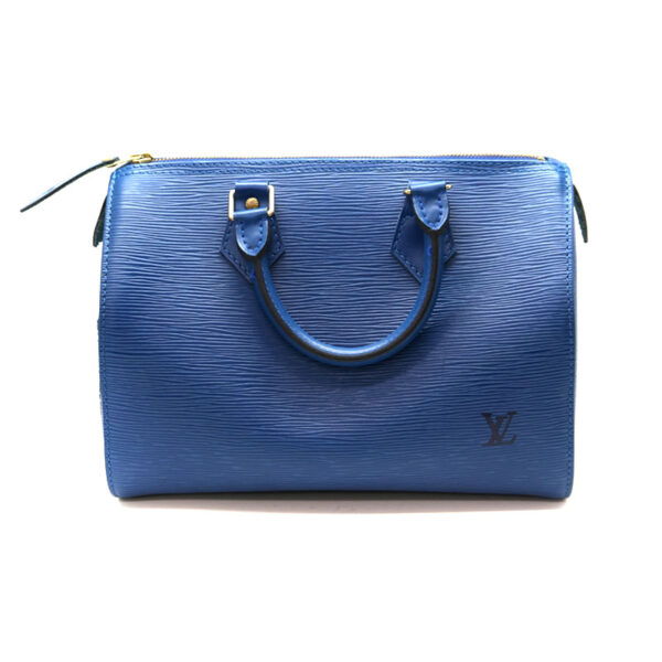 21 4149 1 Louis Vuitton Speedy 25 Handbag Epi Blue