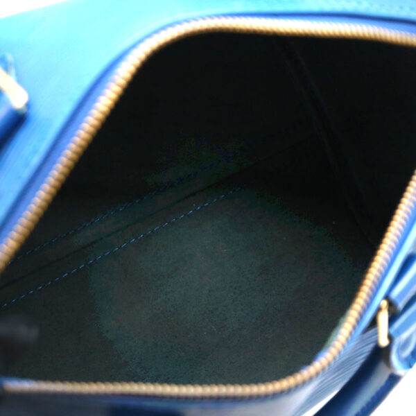 21 4149 8 Louis Vuitton Speedy 25 Handbag Epi Blue