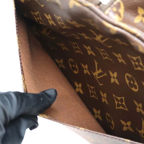 21 4174 9 Louis Vuitton Beaubourg Handbag Monogram Brown