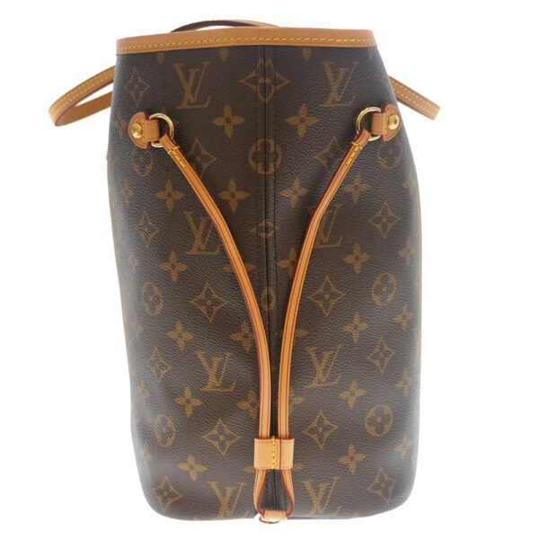 21 4445 2 Louis Vuitton Neverfull MM Tote Bag Canvas Brown