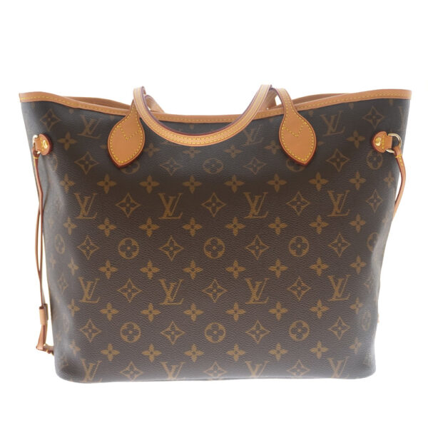 21 4445 3 Louis Vuitton Neverfull MM Tote Bag Canvas Brown