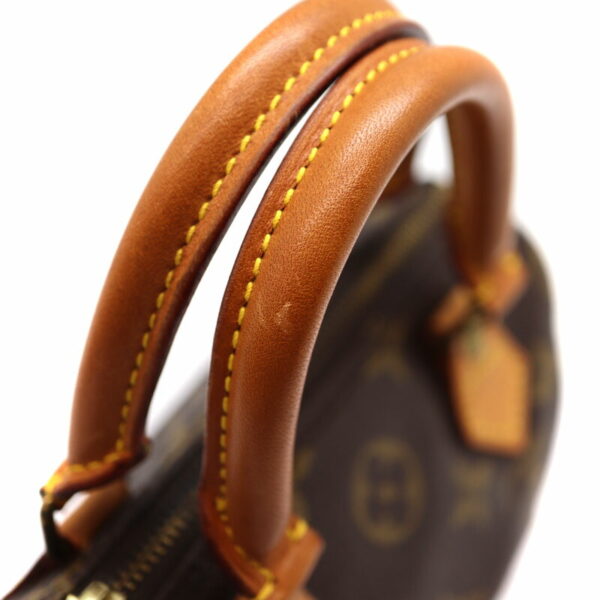 21 445 11 Louis Vuitton Mini Speedy Handbag Monogram Brown