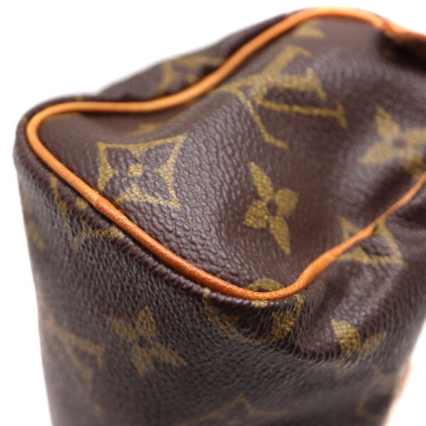 21 445 7 Louis Vuitton Mini Speedy Handbag Monogram Brown