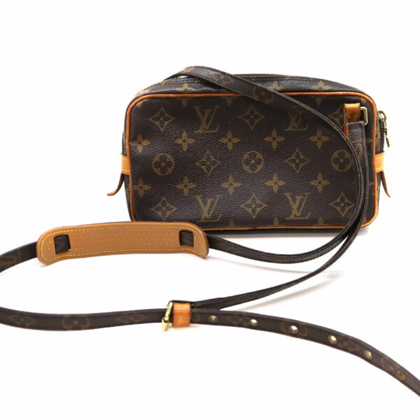 21 4481 2 Louis Vuitton Pochette Marly Bandouliere Shoulder Bag Monogram Brown