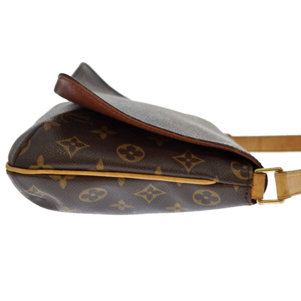 21 4700 2 Louis Vuitton Musette Tango Shoulder Bag Canvas Brown