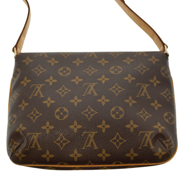 21 4700 4 Louis Vuitton Musette Tango Shoulder Bag Canvas Brown