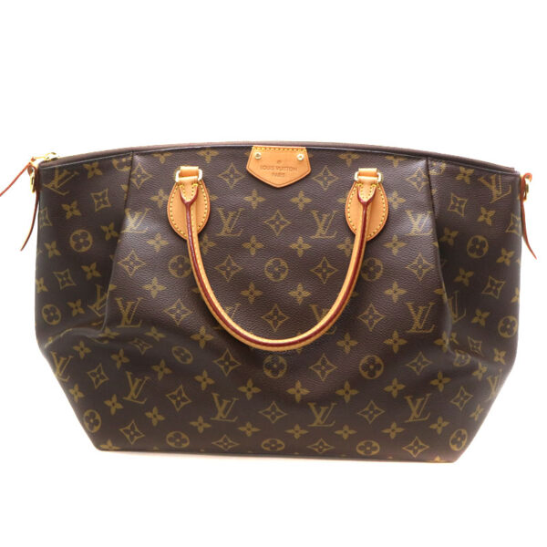 21 4706 1 Louis Vuitton Turenne MM Handbag Monogram Brown