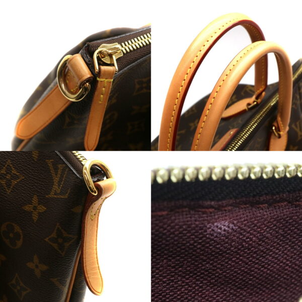 21 4706 6 Louis Vuitton Turenne MM Handbag Monogram Brown