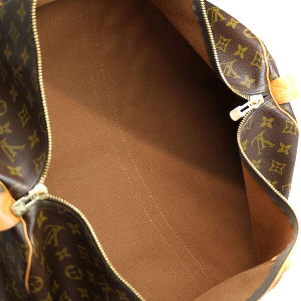 21 4973 8 Louis Vuitton Keepall 55 Bag Monogram Brown