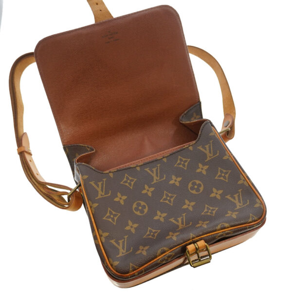 21 5026 13 Louis Vuitton Cartesier Shoulder Bag Canvas Brown